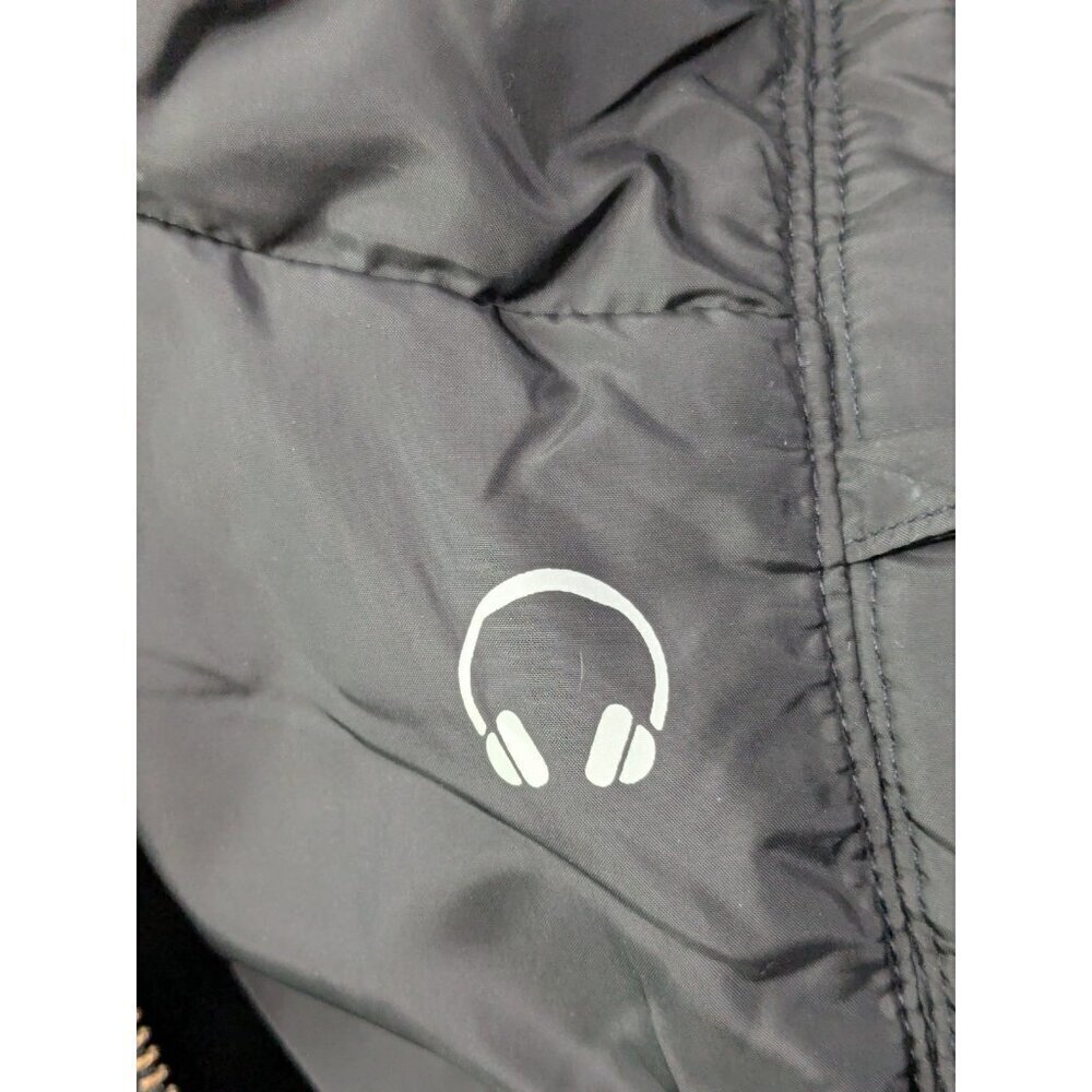 Odd Molly  851 Downfall Puffer Jacket Size 3 Large Black Full Zip Embroidered - Picture 10 of 16